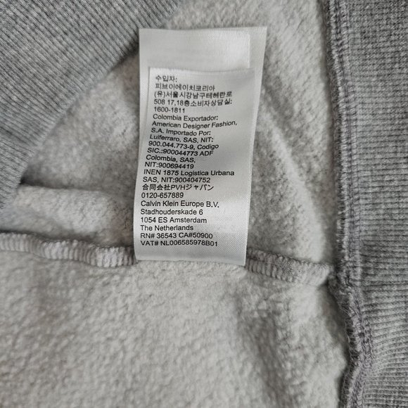 Calvin Klein Jeans Women's Gray Heathered Crew Neckline Pullover Sweater S/P/CH - Picture 14 of 14